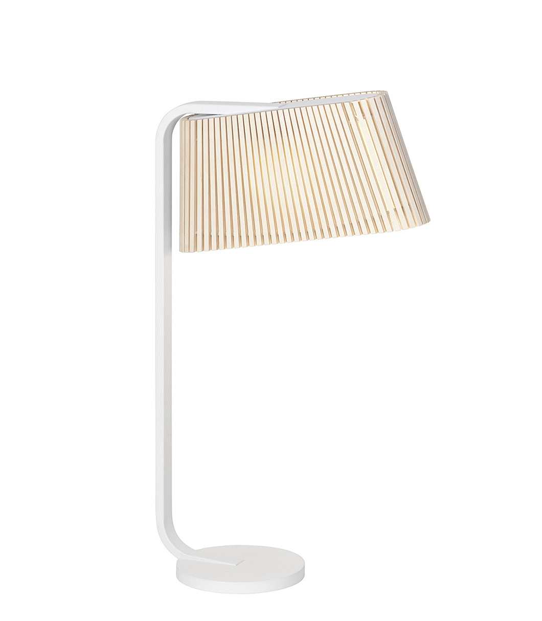 Lampe de table Owalo 7020 est disponible en bouleau naturel