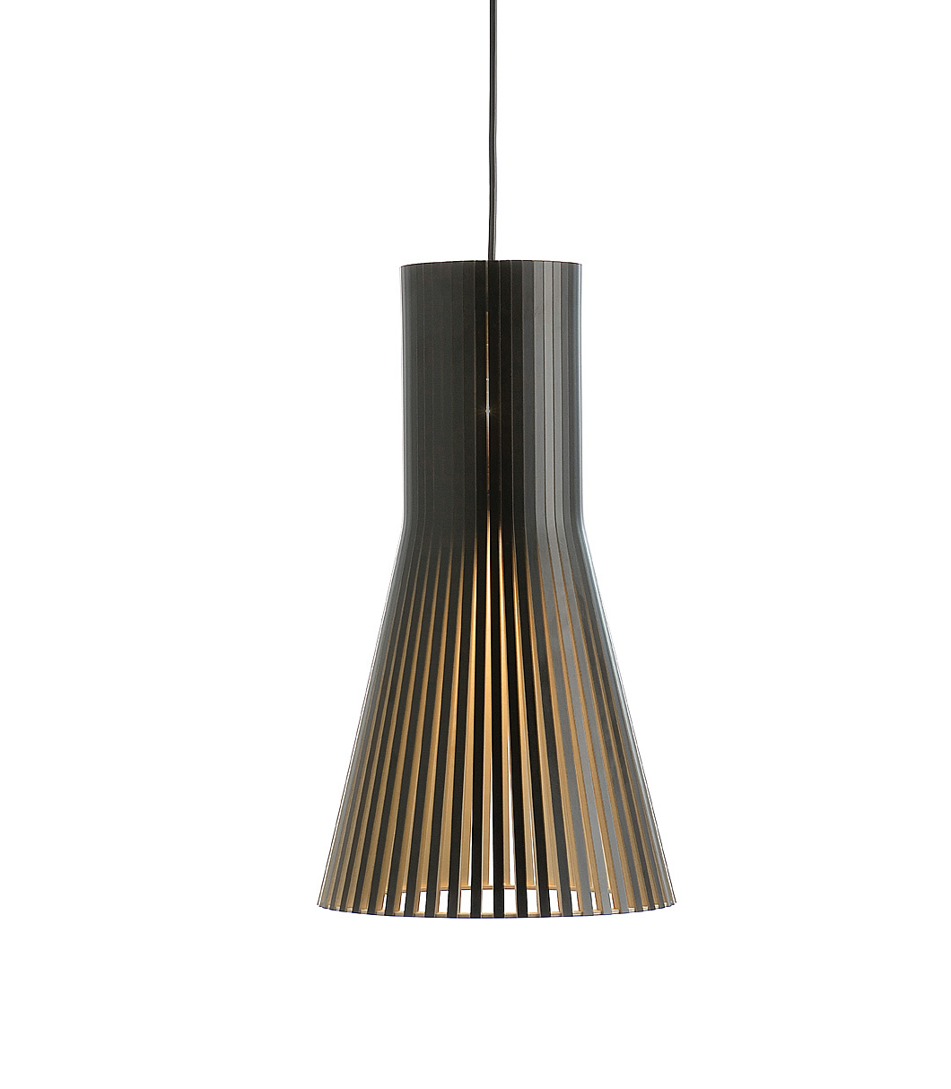 Secto Small 4201 pendant lamp is available in black laminated