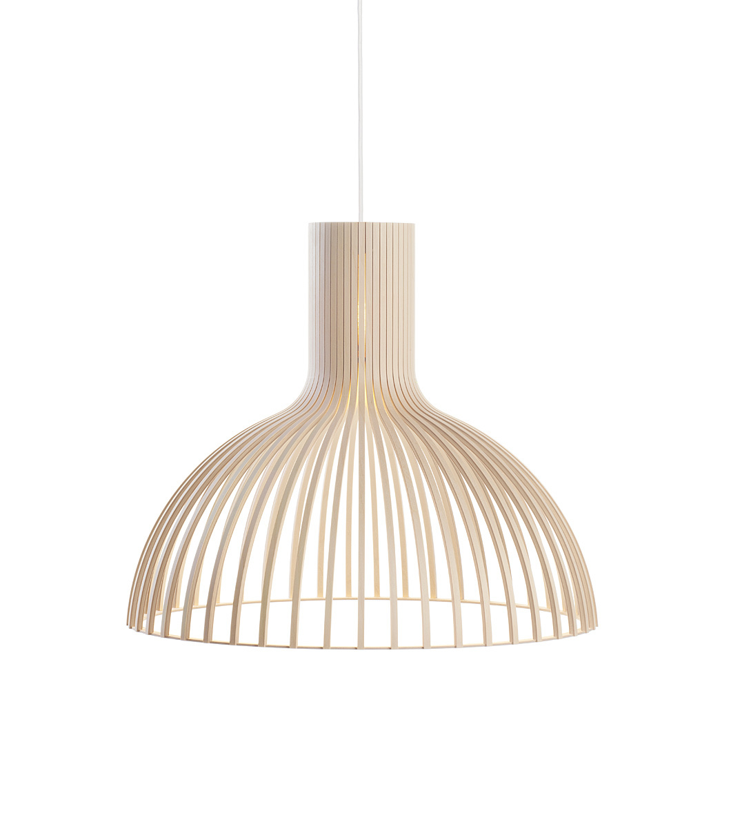 Victo 4250 pendant lamp is available in natural birch