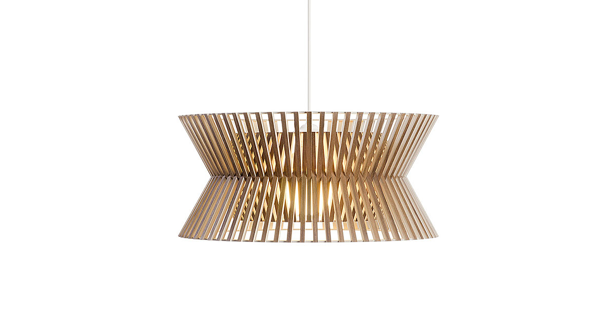Secto Design セクトデザイン Kontro 6000 リプロダクト Wooden Kontro 6000 pendant lamp by Secto Design | Secto Design