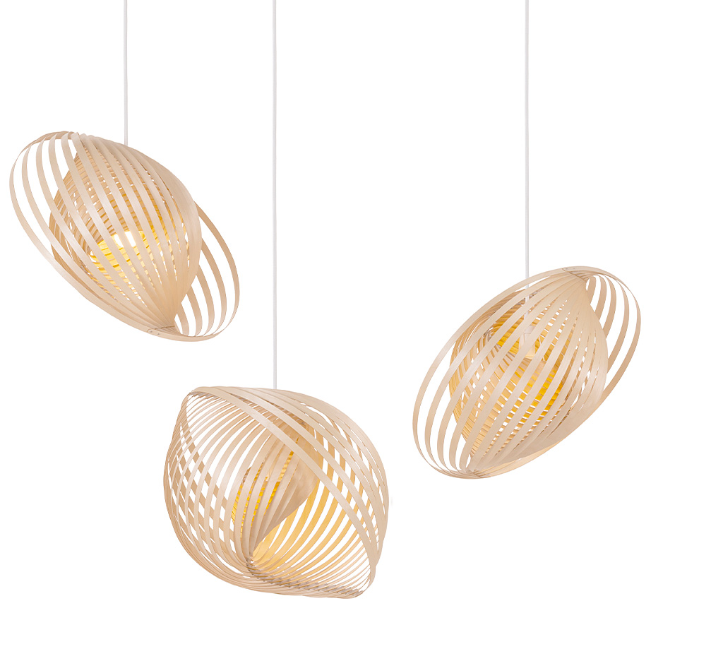 Secto Design Adilo Small 8201 pendant lamp is available in colour birch.