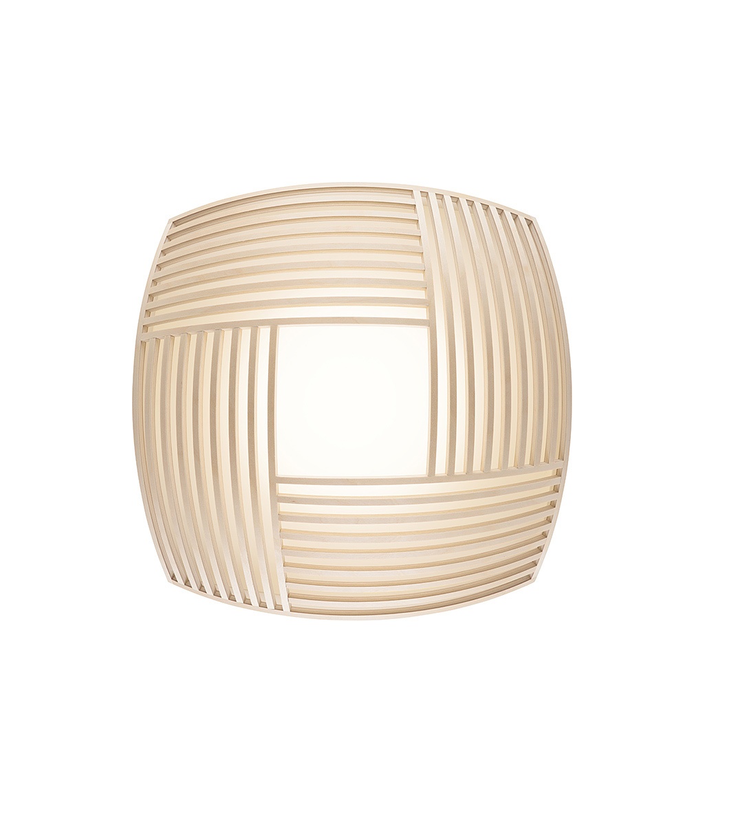 Kuulto 9100 ceiling lamp is available in natural birch