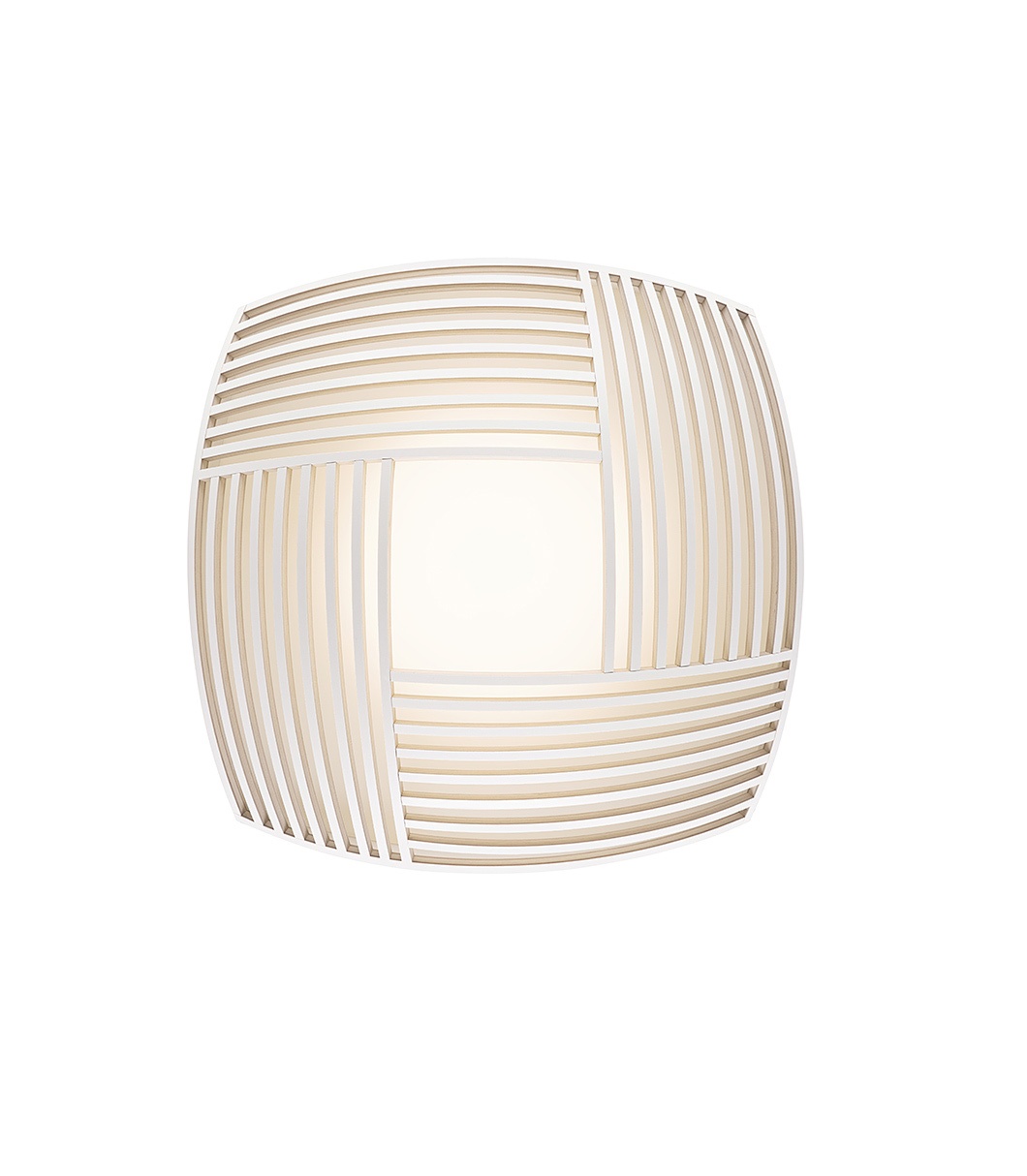 Kuulto 9100 ceiling lamp is available in white laminated