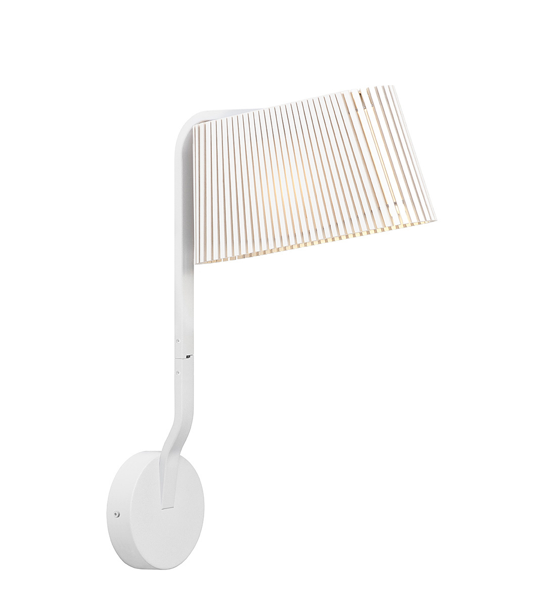 Owalo 7030-Wandleuchte color white