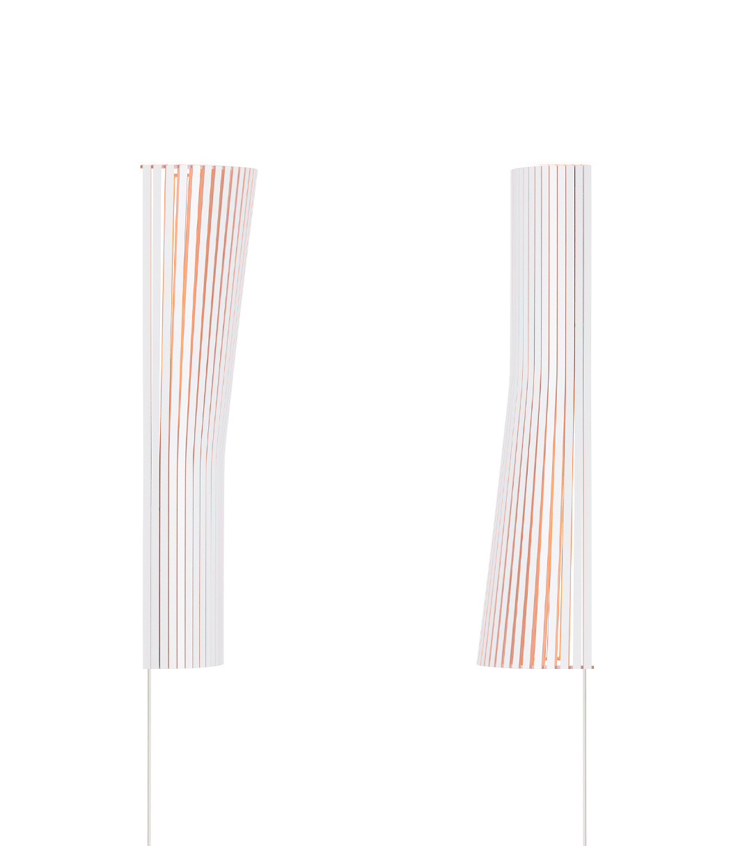 Secto Small 4231a ADA wall lamp is available in white laminated