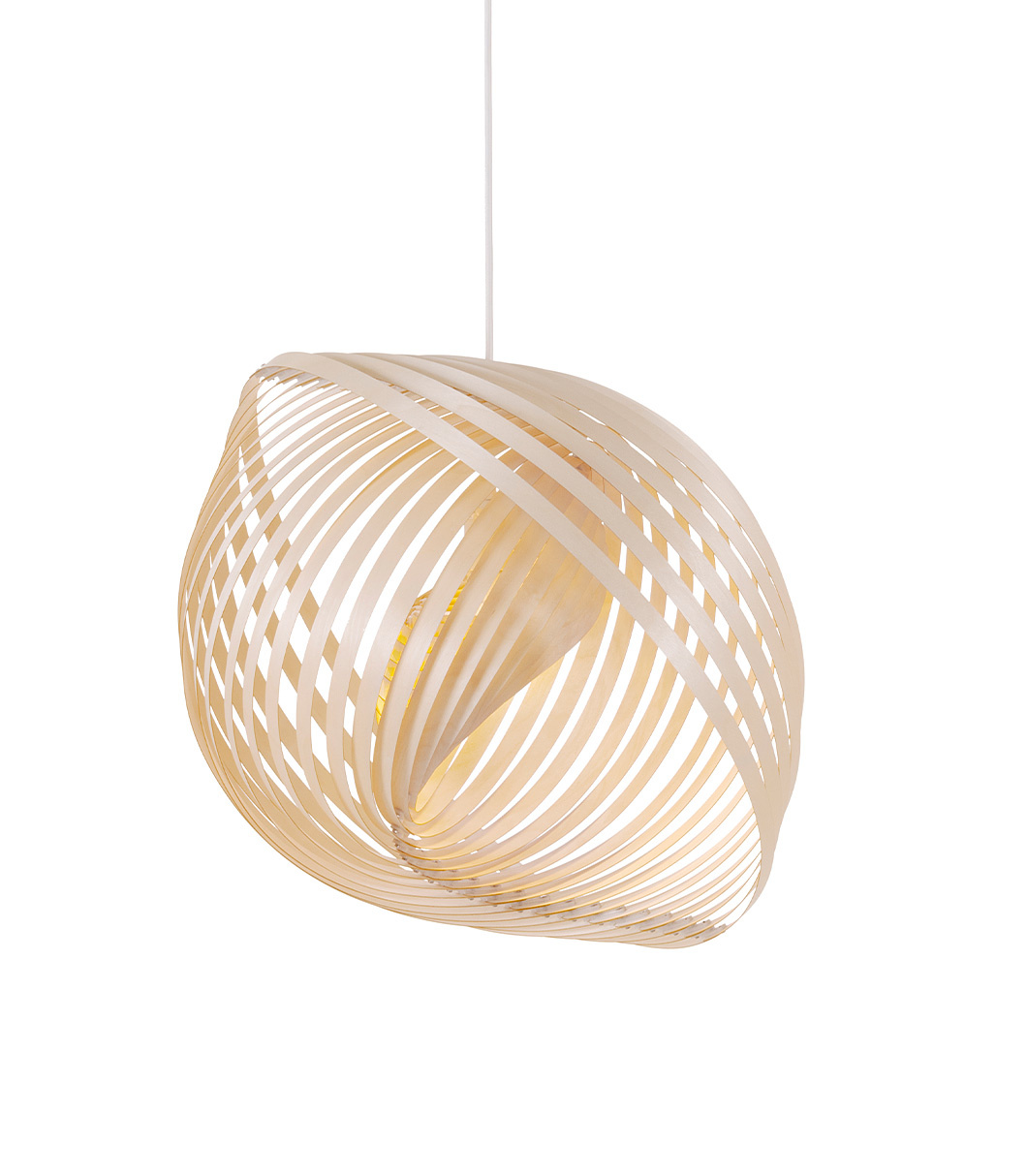 Adilo 8200 pendant lamp is available in natural birch