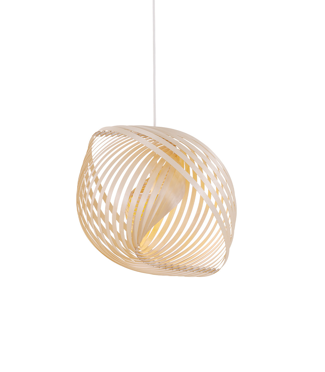 Adilo Small 8201 pendant lamp is available in natural birch