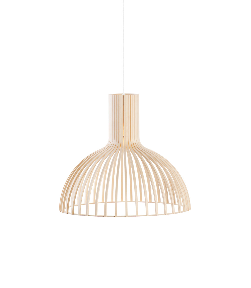 Victo Small 4251 pendant lamp is available in natural birch