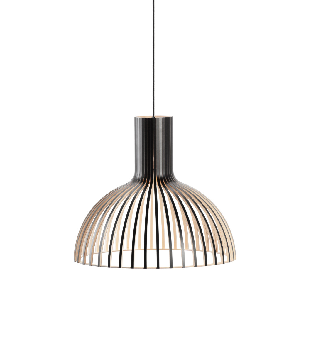 Victo Small 4251 pendant lamp is available in black laminated