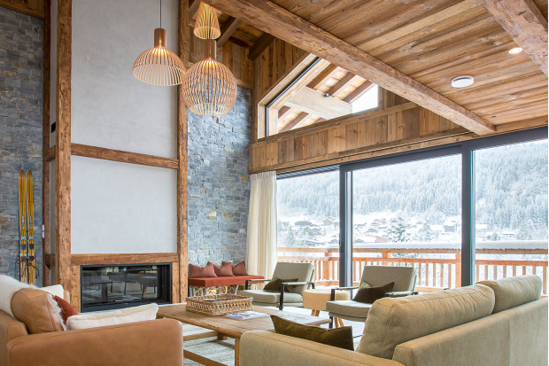 Secto 4200   Octo 4240   Victo 4250   Chalet Verger.   Morzine, France.  Interior design by Marie Baumont / Duc Blanc.  Photo by JCutler Photography.