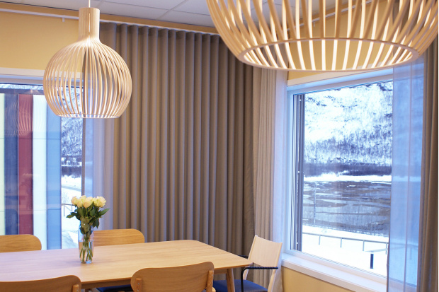 Octo 4240 Kåfjord Helsetun Nursing Home. Birtavarre, Norway. Project by fra Innersida. Photos by fra Innersida.
