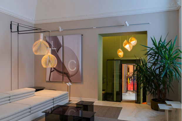 Adilo 8200   Adilo Small 8201   Varsi 1000   Octo 4240   LaCividina Showroom.  Milan, Italy.  Photo by Antti Laine.