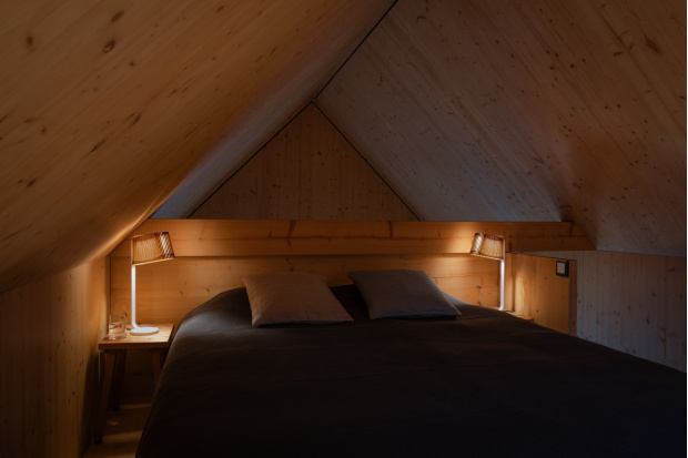 Owalo 7020 table  Majamaja. Helsinki, Finland. Photo by Antti Laine.