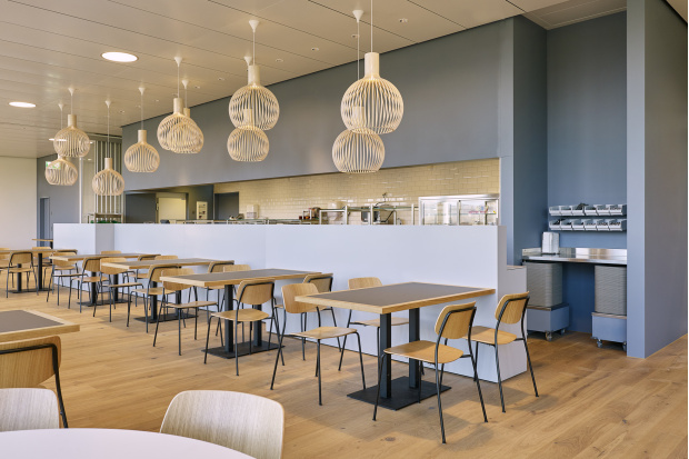 Octo 4240   Zweifel Pomy-Chips AG, staff canteen.   Spreitenbach, Switzerland.  Photo by Philipp Funke.