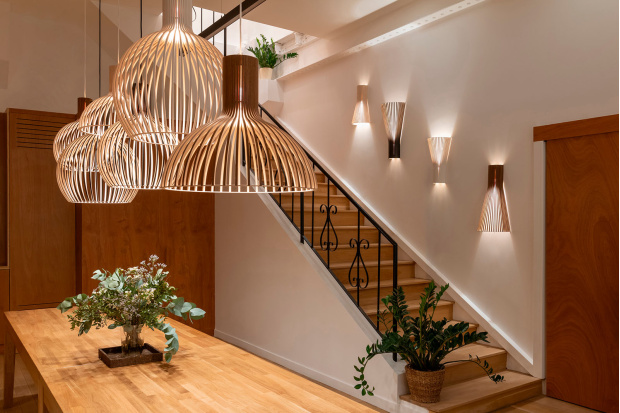 Victo 4250   Victo Small 4251   Secto 4230   Secto Small 4231   Octo 4240   Octo Small 4241   Secto Design Showroom.   Paris, France.   Photo by Agathe Tissier.