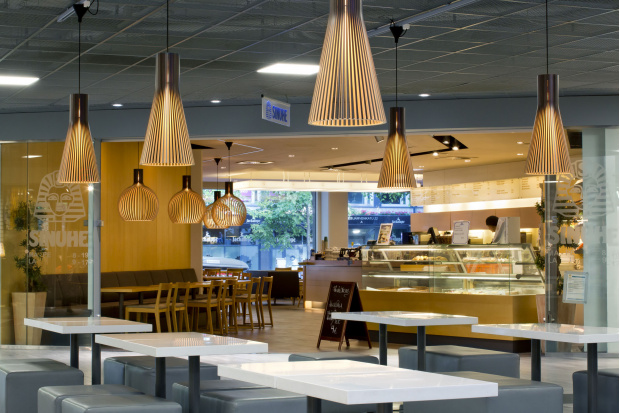 Secto 4200, Octo 4240 Café Sinuhe. Lahti, Finland. Photo by Uzi Varon.