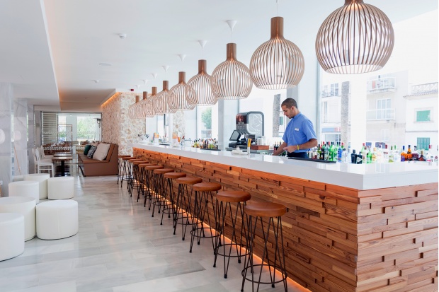 Octo 4240 Bar Salon, Hotel Mar Senses Puerto de Pollensa. Mallorca, Spain. Photo by Hotel Mar Senses Puerto de Pollensa.