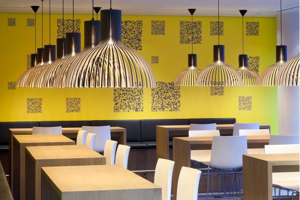 Victo 4250 Rheinische Post, company restaurant. Düsseldorf, Germany. Photo by Constantin Meyer.