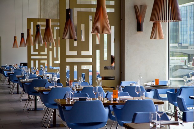 Secto 4200, Secto 4230 Restaurant I-Dock. Amsterdam, The Netherlands. Photo by Ellen Swaan.