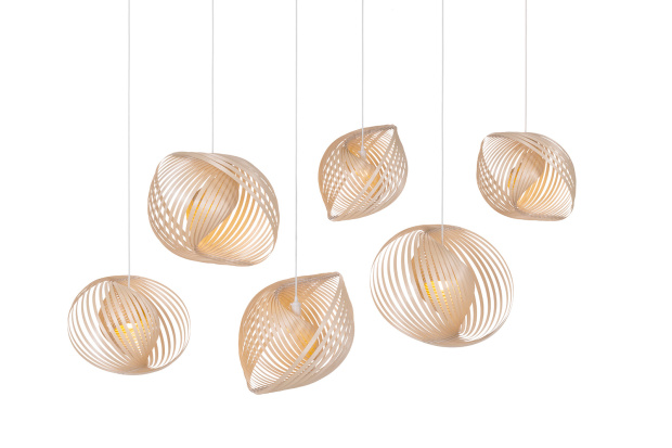 Adilo 8200   Adilo Small 8201   Group of pendant lamps.