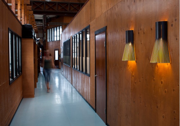 Secto 4231 Workshop hallway. Helsinki, Finland. Photo by Uzi Varon.