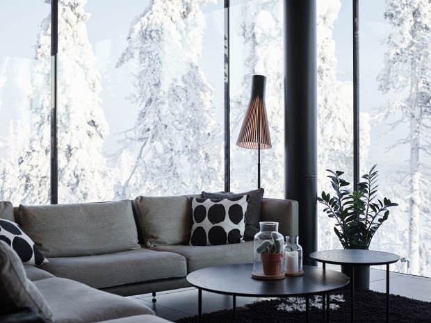 Secto 4210 Holiday Apartment Villa Tykkyrinne. Iso-Syöte, Pudasjärvi, Finland. Photo by Petri Teppo / Studio Arctica.