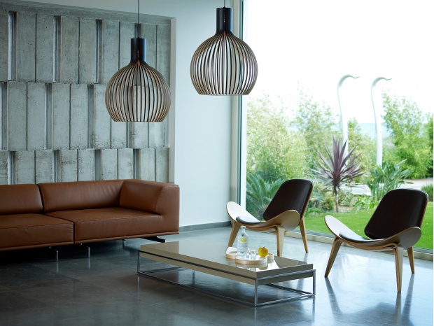 Octo 4240 Thalatta Seaside Hotel. Evia, Greece. Architecture and interior design by K_DIVISION ARCHITECTURE, WoARCHITECTS and Leda Moschandreou. Lamps provided by BOX architects. Photo by Vangelis Paterakis.