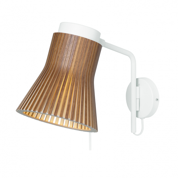 Petite 4630 walnut direct wall mount