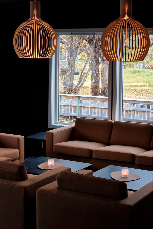 Octo 4240   Stabbursdalen Resort. Porsanger, Norway. Interior designing by Front Interiør AS. Photo by Linn Sæten.