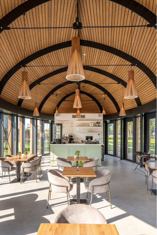 Secto 4200 Tea House, Hotel Flora Batava. Nieuwersluis, The Netherlands. Photo by Thea van den Heuvel.