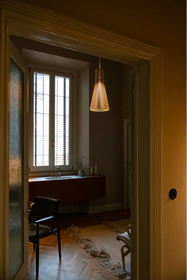 Secto 4200   Still Life - the Art of Living exhibition in Fuorisalone by Gabriel Tan for Milan Design Week 2023.   Milan, Italy.  Photo by Gabriel Tan Studio.