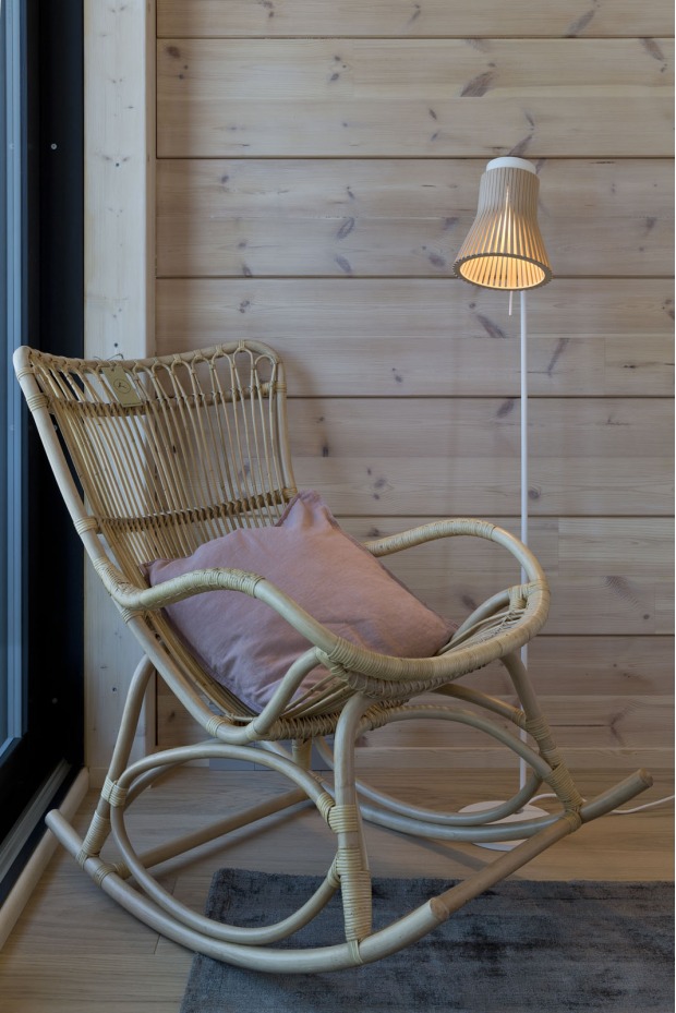 Petite 4610 Housing Fair 2018. A-lehdet & Honka Kontti. Pori, Finland. Interior design by Maru Hautala. Photo by Uzi Varon.