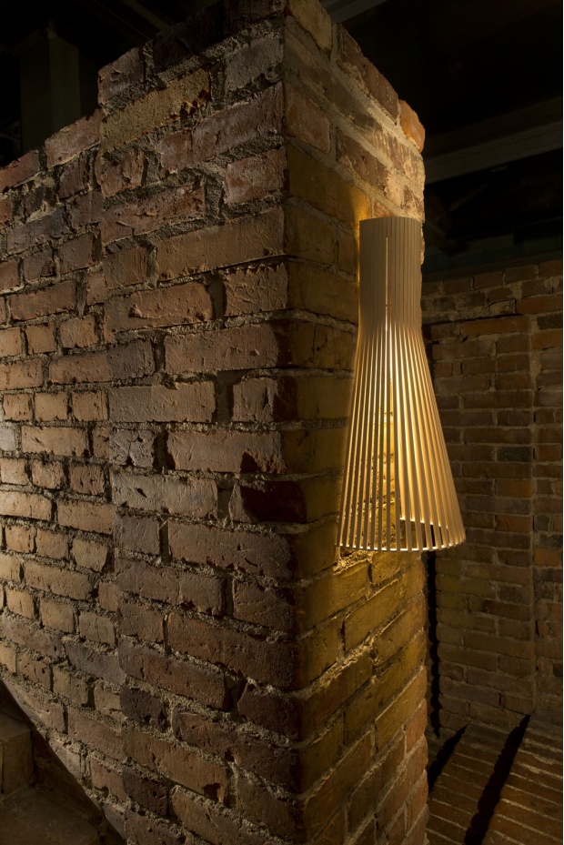 Secto 4230 birch Lamps shot at Prami Growth Agency. Helsinki, Finland. Photo by Uzi Varon.