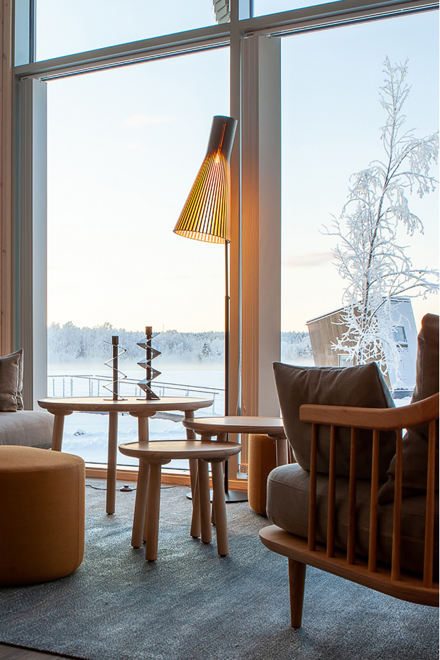 Secto 4210 Hotel Arctic Bath. Harads, Sweden. Photo by Arctic Bath.