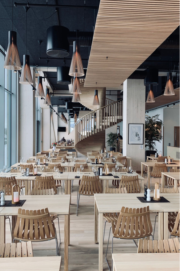 Secto 4200   Wood Hotel, Mjøstårnet. Brumunddal, Norway. Architecture by Voll Arkitekter. Photo by Voll Arkitekter.