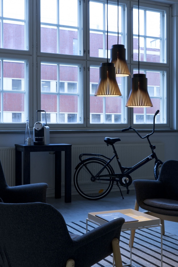 Petite 4600 black Lamps shot at Nespresso Professional Oy. Helsinki, Finland. Photo by Uzi Varon.