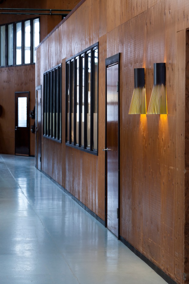 Secto 4231 Workshop hallway. Helsinki, Finland. Photo by Uzi Varon.