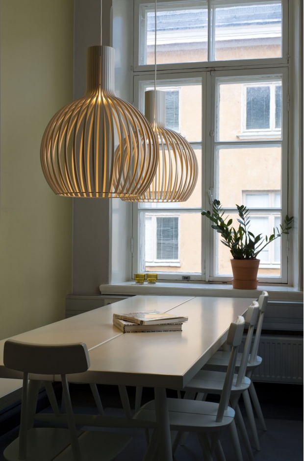 Octo Small 4241 white Lamps shot at Prami Growth Agency. Helsinki, Finland. Photo by Uzi Varon.