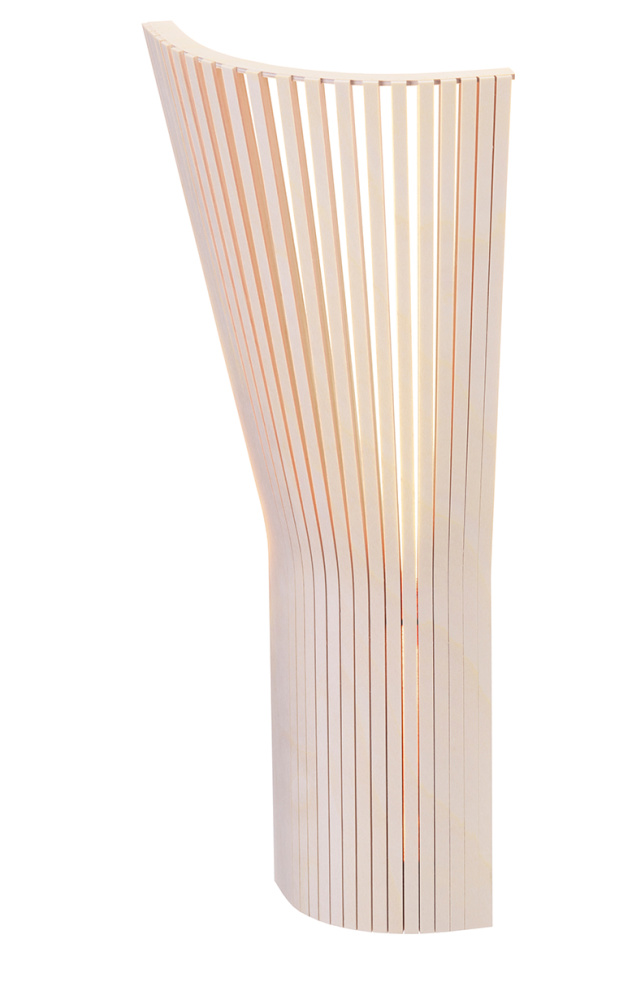 Secto Small 4237 corner lamp birch